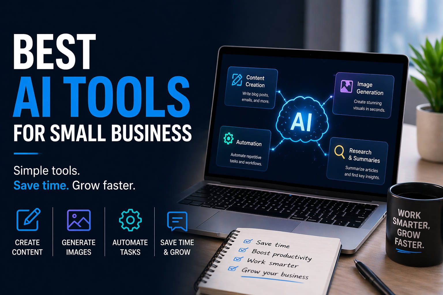 best ai tools for small business