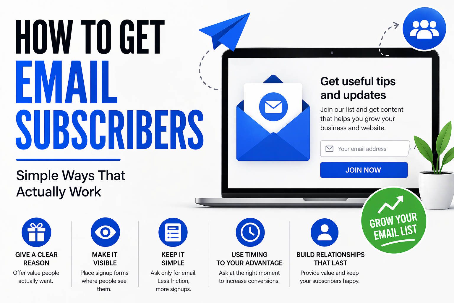 How to get email subscribers?