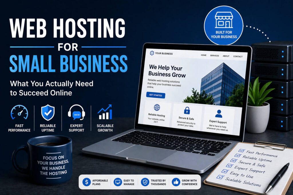 Web hosting for small business